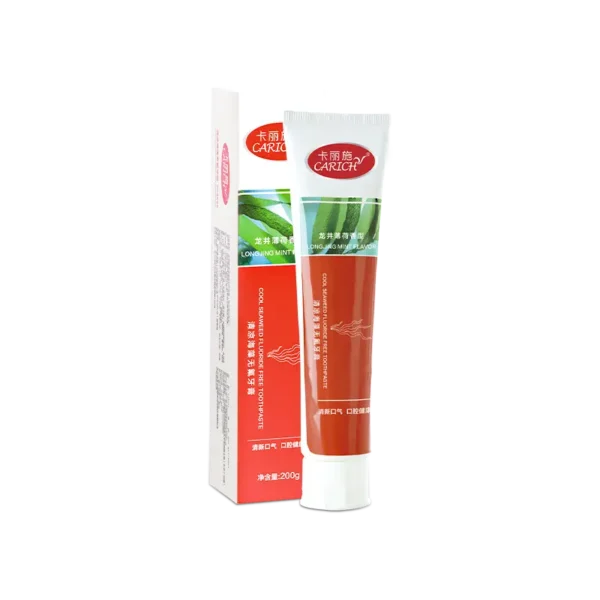 CARICH Cool Algal Fluoride-Free Toothpaste