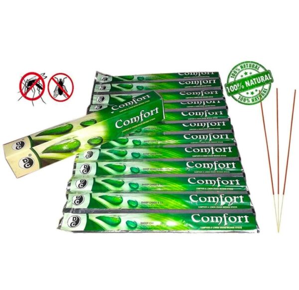 Comfort natural mosquito repellent incenses sticks.